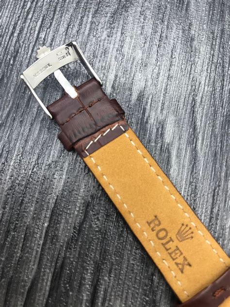 rolex watch straps hk|original Rolex leather strap.